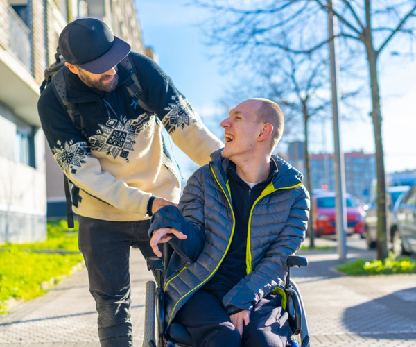 Disability advocate providing mental health support and guidance.